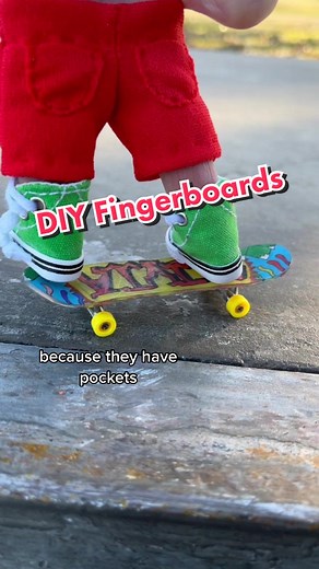 Fun Tech Deck Mini Skateboard DIY for Kids