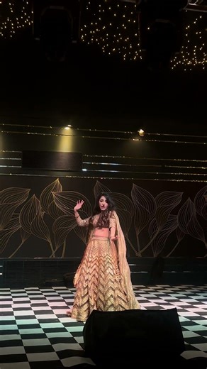 Dancing Into Her New Chapter 💍✨ | Bride Aura On Point #weddingchoreography #indianwedding