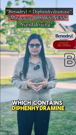 A-Z OTC Drug guide ( B-Benadryl )