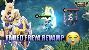 FAILED FREYA REVAMP - IS SHE WORSE THAN BEFORE? So after playing several games with the revamped Freya in the advance server, I find her new skills disappointing. She is stuck in the middle of being a skill caster and an attack speed hero. Freya can be a skill caster but her 2nd skill is so slow just like Terizla's. If you use it in battle, most of the time the enemy has moved away before you land your 3rd phase because of the slow animation of her skills. You can't just smash Freya's 2nd skill 