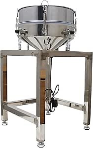 Commercial Automatic Powder Sifter Machine 100 Mesh Stainless Steel Sieve Shaker Vibrating 3000 beats per minute for Sieving Mixing