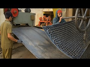 “Heavy Steel Plate Perforation & Rolling Process”