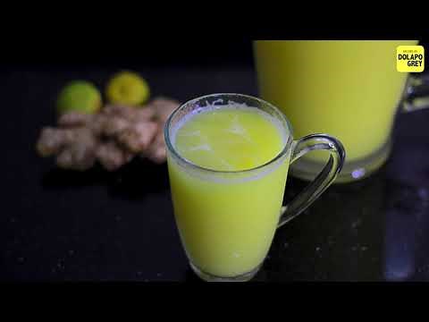 HOW TO MAKE GINGER JUICE