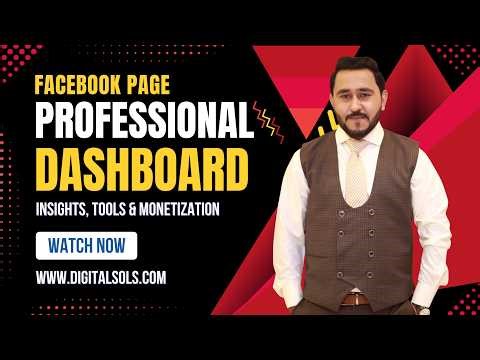 Facebook Page Professional Dashboard Complete Guide 2026 | Insights, Tools & Monetization Explained