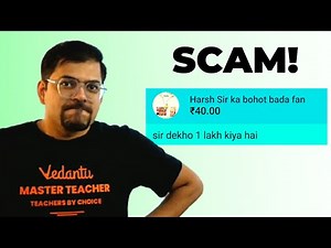 Student SCAMMED Harsh sir through Superchats!! [ P2 ]