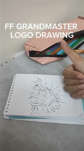 FF grandmaster logo drawing 🔥