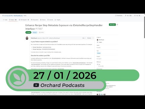 Orchard Podcast: 27th of January, 2026