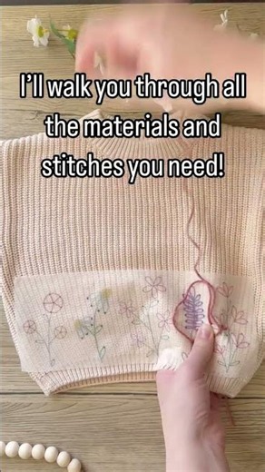 Create Beautiful Embroidered Sweaters with Ease