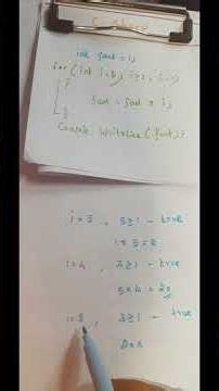 Factorial program Explained step by step#shortsfeed
