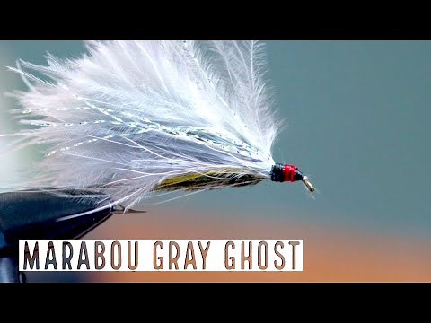 Marabou Gray Ghost Streamer | Fly Tying Tutorial