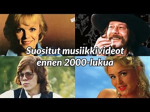 100 suosittua suomenkielistä musiikkivideota ennen 2000-lukua