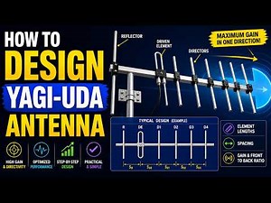 Yagi-Uda Antenna Design: Steps by step guide