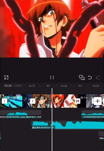 めっちゃかっこいい編集できたから自慢させてくれ#anime #アニメ #mad #飛行艇 #音ハメ #複合mad #capcut #編集#編集上手くなりたい #編集動画 #編集画面