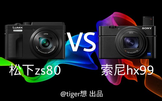 松下zs80\tz95和索尼hx99参数对比