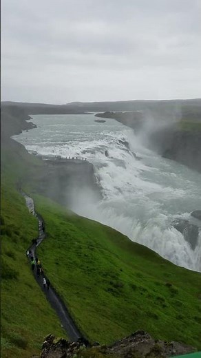 Relaxing Nature Sounds ASMR | Icelandic Waterfall