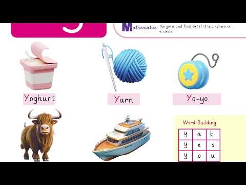 English 4+ | Letter Yy | Phonics and Words with Y for Kids
