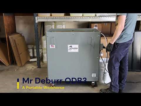 Mr. Deburr QDB3 (Portable, 3 Cubic Foot) Vibratory Finishing Machine