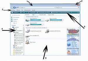 Cuales Son Los Nombres De Las Partes De La Ventana De Windows