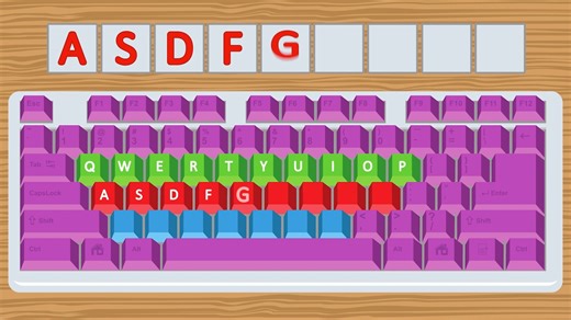 键盘歌|打字|Qwerty歌|Keyboard Song|QWERTY for Kids|Learn to Type| Typing Skills|