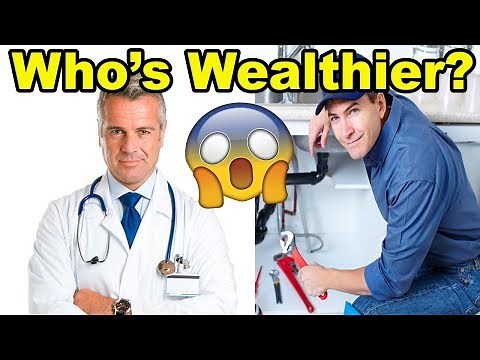 Doctor vs Plumber: Which person is WEALTHIER at Age 42