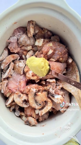 Slow Cooker Chicken & Mushroom Stroganoff Recipe