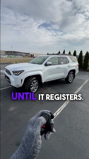 How to Use Remote Start on 2026 Toyota 4Runner Limited