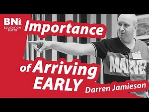 The Importance of Timekeeping at BNI Meetings | Presented by Darren Jamieson | BNI Education Slots