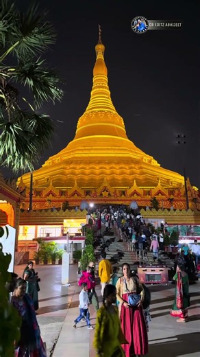 Sunset | Pagoda | Global Vipasana Pagoda #cbeditzabhijeet