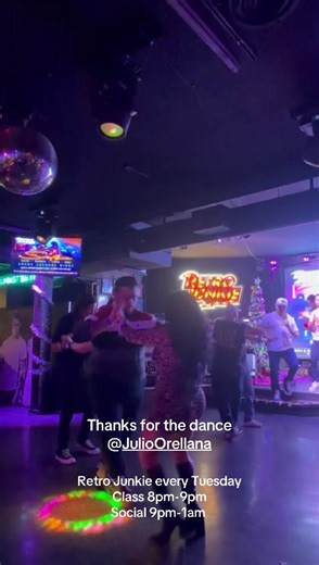 Join Salsa Dancing at Retro Junkie in Walnut Creek
