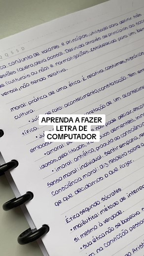 Dicas de como treinar a famosa letra de computador