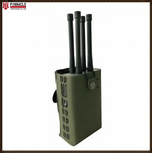 [Hot Item] Handheld 4 Antennas GPS L1-L2-L3-L4-L5 Lojack Car Remote Control Signal Jammer