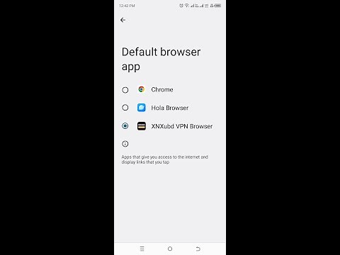 Set XNXubd VPN Browser APK as Your Default Browser - Easy Tutorial