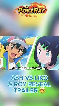ASH vs LIKO & ROY in Pokémon Horizons (Reveal Trailer)