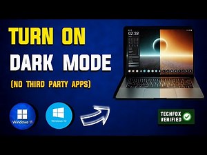 How to Enable Dark Mode on Windows - Full Guide