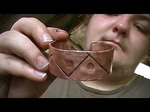 making a Copper Bracelet