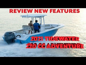 2021 Tidewater 220 CC Adventure Walk Through Duncan's Boats at the Charleston Boat Show