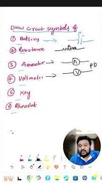 Current electricity | Class 10 |circuit symbols