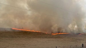 Iowa officials warn fire danger is high after multiple fast-moving fires over the weekend