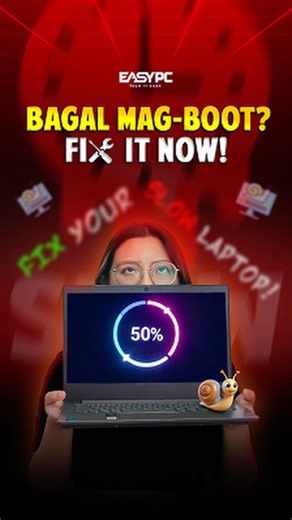 18K views · 56 reactions | Bakit ang bagal mag boot ng laptop mo? #EasyPC #TechItEasy #EasyTechTips #Laptop #LaptopBoot | EASY PC | Facebook