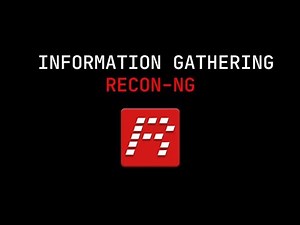 MASTERING RECON-NG FOR ADVANCED WEB RECONNAISSANCE