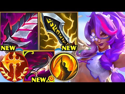 Wild Rift China Samira ADC | 19KILL NEW Infinity Edge × Duskblade Build & Runes | Summer Party Skin
