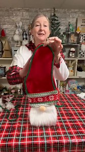 95K views · 2.1K reactions | Dollar Tree has these sweet stockings again this year so grab one and make a cute tree topper! 珞❤️ #winterwonderland #inspire #dollartreefinds #christmasiscoming #familyfun #winter #Christmas #christmasdecor #diy #craftersofinstagram | Gnome & Backyard | Facebook