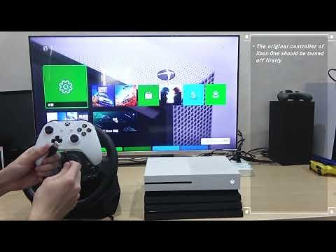 PXN V900 Gaming Steering Wheel for Xbox Tutorial