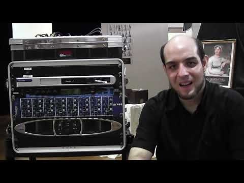 How to connect the Presonus ACP88 8-channel compressor/gate