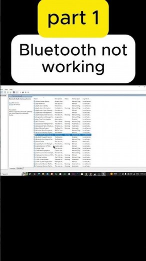Bluetooth NOT WORKING FIXED! 5 Easy Steps to Solve Connection Problem in Windows 10 ( part 1 )