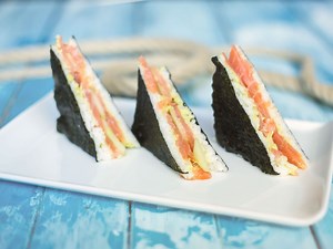 Easy nori sandwich | Recipe | Kitchen Stories