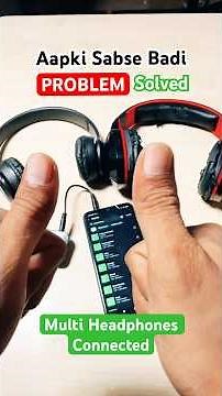 Connect Multiple Bluetooth headphones to one device #techvigu #review #gadgets #unboxing #shorts