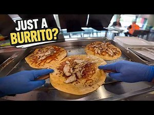 I Put Fries Inside a Chicken Burrito… Californian Style 👌😊👍 | POV Cooking