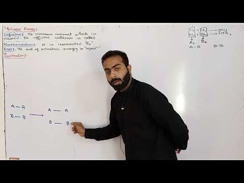 Activation energy | Ea | Effect of activation energy on rate of reaction | ch#11 | 11th CLASS chem.