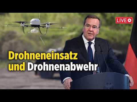 Einsatz und Abwehr von Drohnen: Verteidigungsminister besucht den Cyber Innovation Hub in Berlin